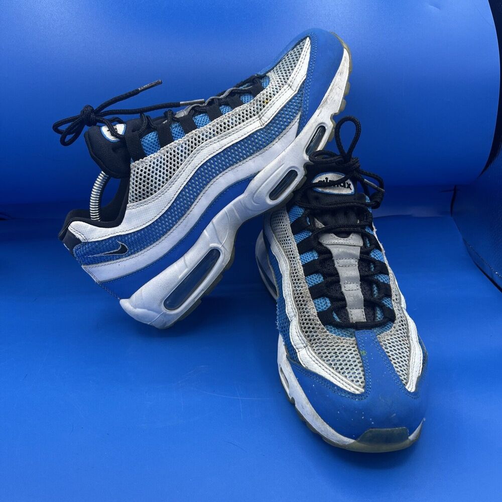 Size 10 - Nike Air Max 95 Essential White Royal